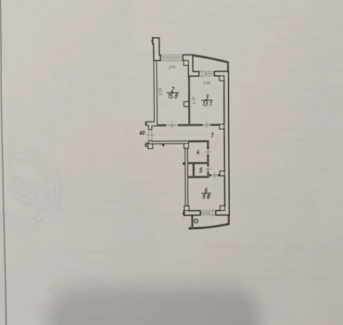 Купить двухкомнатную квартиру в Микрорайоне Юго-Восточный в Белгороде. Вариант № 35525, 26, площадь -  квм, цена 5500000 рублей