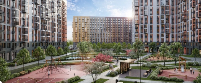 Купить двухкомнатную квартиру в новостройках на улице Проектируемый проезд № 6415 в Москве. Вариант № 1822134, 4, площадь - квм, цена 7150000 рублей