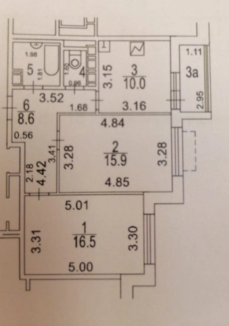 Купить квартиру в Москве. Вариант № 8706040, 19, площадь -  квм, цена 26550000 рублей
