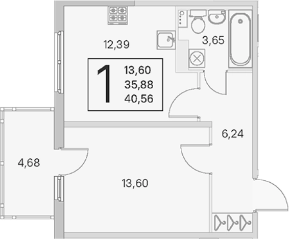 Купить квартиру в новостройках в ЖК Любоград в Стрельне в Санкт-Петербурге. Вариант № 6866521, 0, площадь -  квм, цена 8632728 рублей