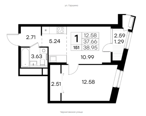 Купить квартиру в ЖК Glorax Черниговская в Нижнем Новгороде. Вариант № 3593258, 0, площадь -  квм, цена 14119999 рублей