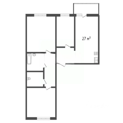 Купить трехкомнатную квартиру у метро Садовая в Санкт-Петербурге. Вариант № 10238209, 21, площадь -  квм, цена 15800000 рублей