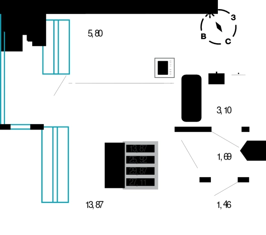 Купить квартиру в новостройках в ЖК Мечтатели, д. 9 в Чите. Вариант № 160812, 0, площадь -  квм, цена 5799623 рублей