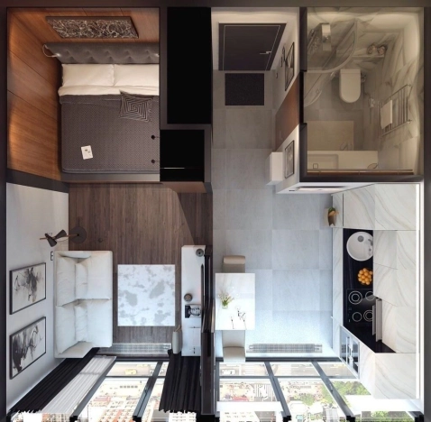 Купить Студию на вторичке в районе Советский в Новосибирске. Вариант № 8446166, 1, площадь -  квм, цена 4700000 рублей