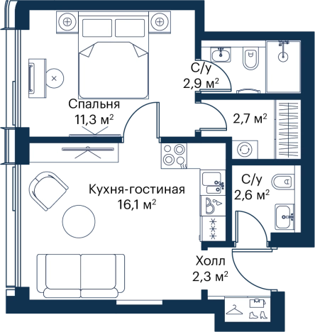 Купить квартиру у метро Мякинино в Москве. Вариант № 122401, 0, площадь -  квм, цена 21710543 рублей