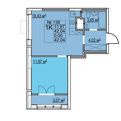 Купить квартиру в ЖК Мед в Нижнем Новгороде. Вариант № 139175, 0, площадь -  квм, цена 6360000 рублей