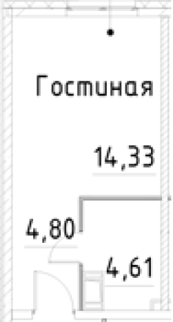 Купить Студию в новостройках в ЖК Про.Молодость в Санкт-Петербурге. Вариант № 7596585, 0, площадь -  квм, цена 5163382 рублей