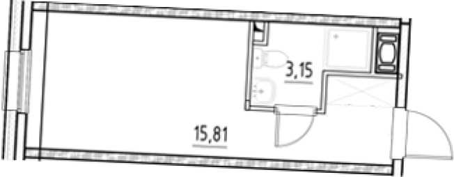 Купить Студию в районе Фрунзенский в Санкт-Петербурге. Вариант № 5558410, 0, площадь -  квм, цена 5658707 рублей