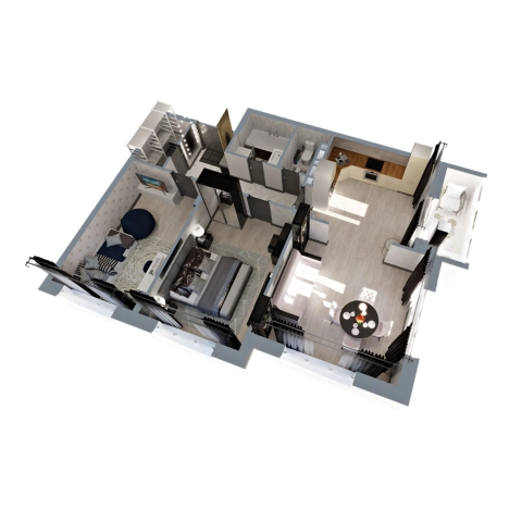 Купить трехкомнатную квартиру в Микрорайоне Лимончики, Ковров в Коврове. Вариант № 146323, 4, площадь -  квм, цена 7491390 рублей