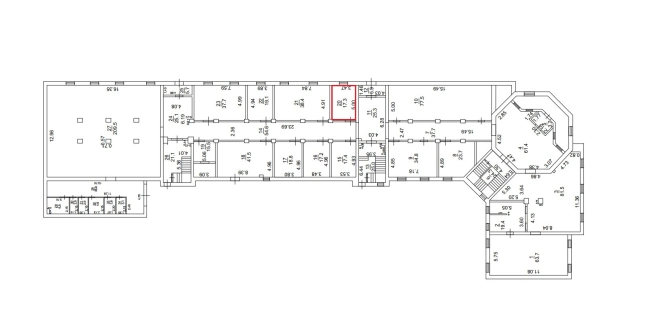 Снять коммерческую недвижимость в Новосибирске. Вариант № 32138, 5, площадь -  квм, цена 46710 рублей