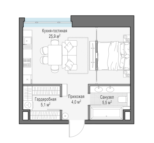 Купить Студию в новостройках у метро Площадь Революции в Москве. Вариант № 2472647, 0, площадь - квм, цена 92270000 рублей