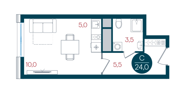 Купить квартиру в новостройках в районе Царицыно в Москве. Вариант № 8948659, 0, площадь -  квм, цена 10285736 рублей