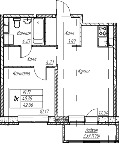 Купить двухкомнатную квартиру в Санкт-Петербурге. Вариант № 7835067, 0, площадь -  квм, цена 9365864 рублей
