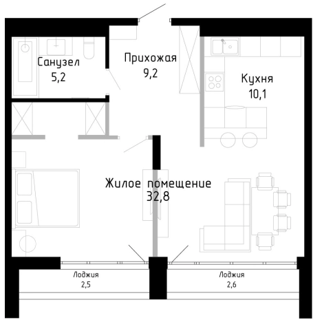 Купить квартиру на улице Лесопитомник в Владивостоке. Вариант № 9857563, 0, площадь -  квм, цена 10711500 рублей
