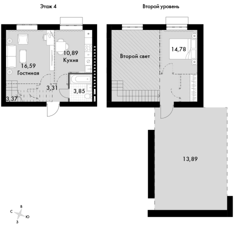 Купить двухкомнатную квартиру в Одинцове. Вариант № 9958462, 0, площадь -  квм, цена 14943160 рублей