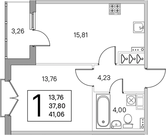 Купить квартиру в новостройках в ЖК Любоград в Стрельне в Санкт-Петербурге. Вариант № 6866223, 0, площадь -  квм, цена 9257220 рублей