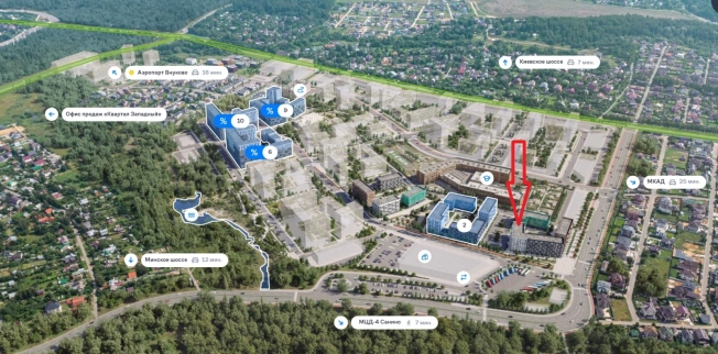 Купить квартиру в Москве. Вариант № 10815588, 6, площадь - квм, цена 15499000 рублей