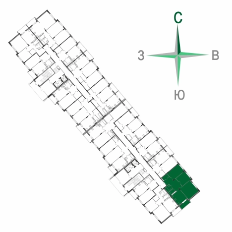 Купить квартиру в новостройках в ЖК "Чайковский" в Коврове. Вариант № 146447, 2, площадь -  квм, цена 7117900 рублей