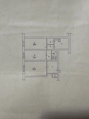 Купить квартиру в Воскресенске. Вариант № 6264532, 13, площадь -  квм, цена 4850000 рублей
