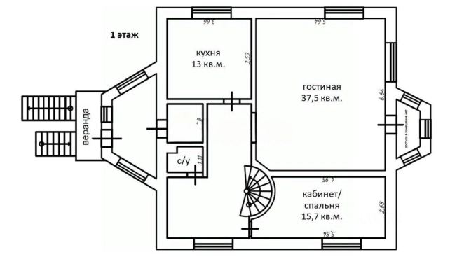 Купить дом в Тверской области. Вариант № 5237206, 24, площадь -  квм, цена 15650000 рублей