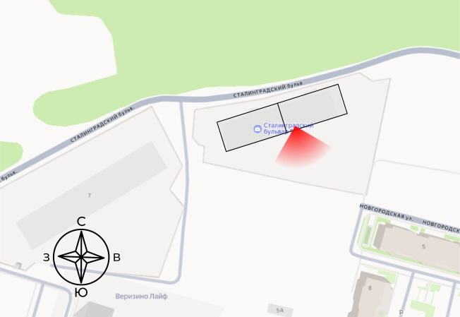 Купить квартиру в новостройках в ЖК "Сталинградский бульвар, 5" в смарт-квартале VERIZINO life в Владимире. Вариант № 148472, 1, площадь -  квм, цена 3821660 рублей