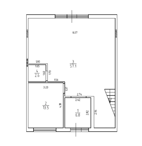 Купить таунхаус в Калининграде. Вариант № 5016, 17, площадь -  квм, цена 13500000 рублей