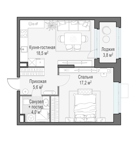 Купить квартиру в ЖК Новое Медведково в Мытищах. Вариант № 10150589, 0, площадь -  квм, цена 8630000 рублей