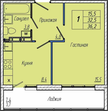 Купить квартиру в новостройках в ЖК Кемерово Сити (Кемерово) в Кемерове. Вариант № 109791, 0, площадь -  квм, цена 5895000 рублей