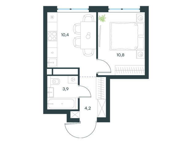 Купить квартиру в новостройках в ЖК Level Мичуринский в Москве. Вариант № 1450939, 0, площадь -  квм, цена 30160953 рублей
