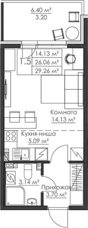 Купить квартиру в новостройках в ЖК Малая Финляндия в Выборге. Вариант № 6868170, 0, площадь -  квм, цена 6583500 рублей
