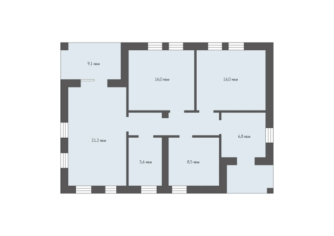 Купить дом в Рязани. Вариант № 8996834, 17, площадь - квм, цена 8500000 рублей