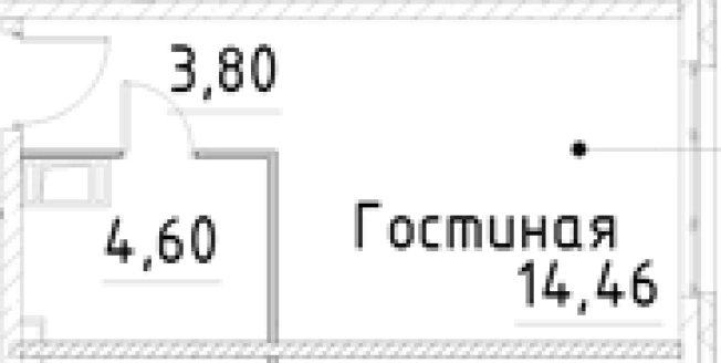 Купить Студию в новостройках на улице проспект Большевиков в Санкт-Петербурге. Вариант № 7596683, 0, площадь -  квм, цена 5020562 рублей