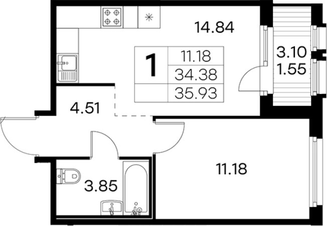 Купить квартиру в новостройках в ЖК GloraХ Парголово в Санкт-Петербурге. Вариант № 4807681, 0, площадь -  квм, цена 7369999 рублей