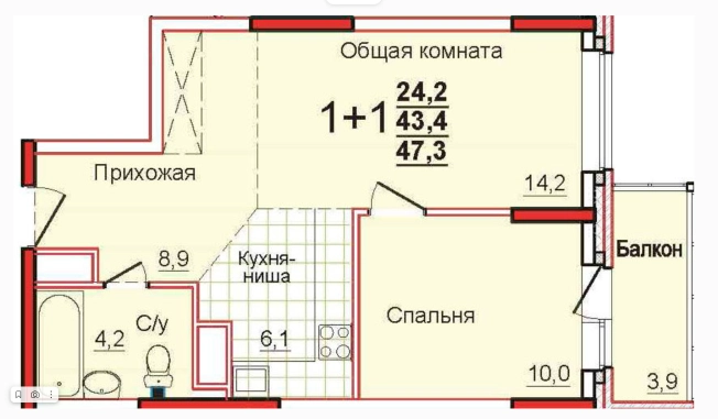 Купить квартиру в новостройках на улице Аркадия Шипунова в Тульской области. Вариант № 78309, 0, площадь -  квм, цена 4914500 рублей