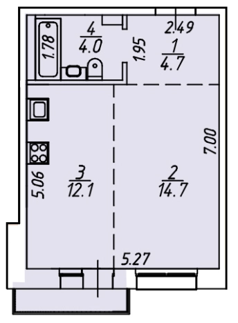 Купить квартиру на улице Горького в Иркутске. Вариант № 78111, 0, площадь -  квм, цена 6341000 рублей