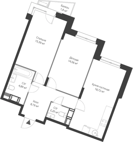 Купить квартиру в новостройках в ЖК Veren Nort Сертолово в Сертолове. Вариант № 6055554, 0, площадь -  квм, цена 10316961 рублей