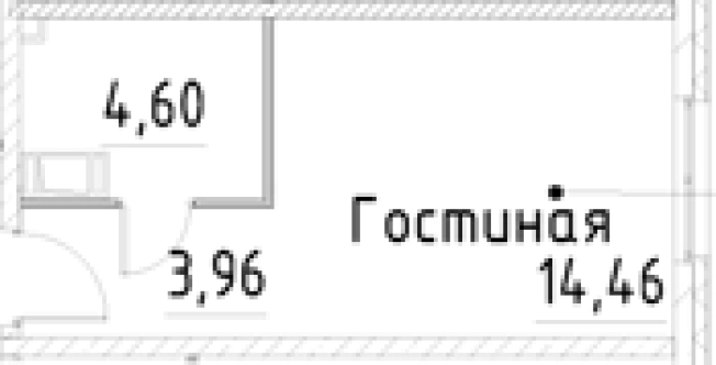 Купить Студию в новостройках на улице проспект Большевиков в Санкт-Петербурге. Вариант № 7596810, 0, площадь -  квм, цена 4977433 рублей