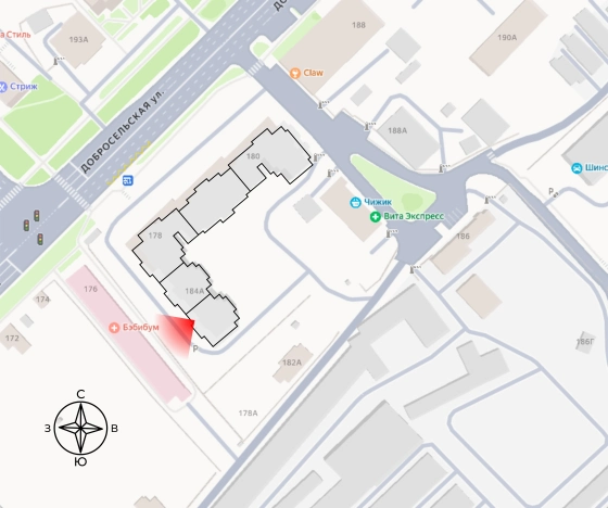 . Вариант № 65018, 1, площадь - 37.7 квм, цена 5278000 рублей