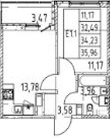 Купить двухкомнатную квартиру в новостройках в ЖК Полис ЛАВрики в Мурине. Вариант № 7267700, 0, площадь -  квм, цена 6200888 рублей