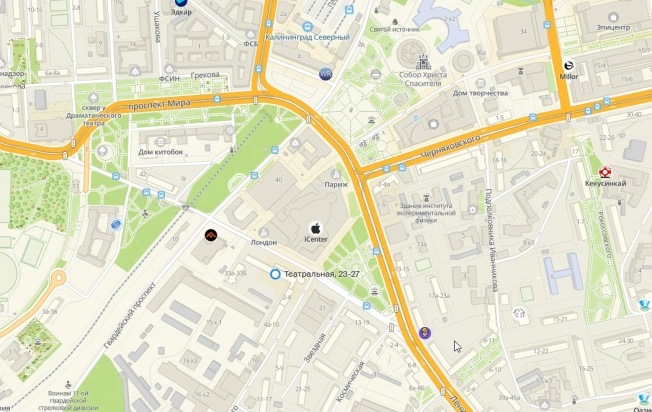 Снять квартиру в районе Ленинградский в Калининграде. Вариант № 10207444, 10, площадь -  квм, цена 26000 рублей