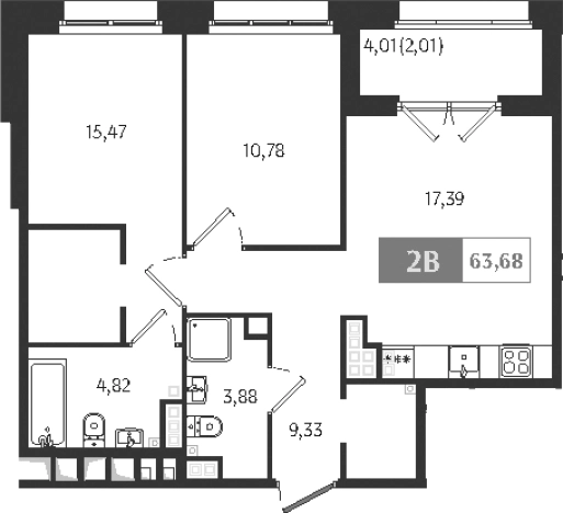 Купить трехкомнатную квартиру в новостройках в ЖК Ranta Residence в Санкт-Петербурге. Вариант № 6054434, 0, площадь -  квм, цена 29929600 рублей