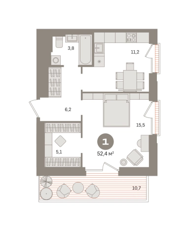 Купить квартиру у метро Домодедовская в Москве. Вариант № 8879129, 0, площадь -  квм, цена 14890000 рублей