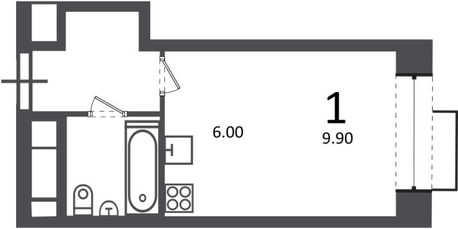 Купить квартиру в Москве. Вариант № 10346830, 6, площадь -  квм, цена 10320000 рублей
