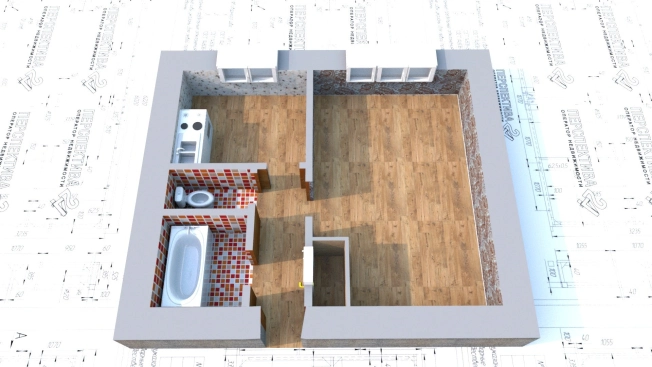 Купить однокомнатную квартиру в Микрорайоне 6А, Ангарск в Ангарске. Вариант № 33512, 7, площадь - квм, цена 3050000 рублей