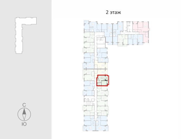 Купить однокомнатную квартиру в новостройках в ЖК Квартал Новаторов в Владимире. Вариант № 130361, 2, площадь -  квм, цена 4400000 рублей