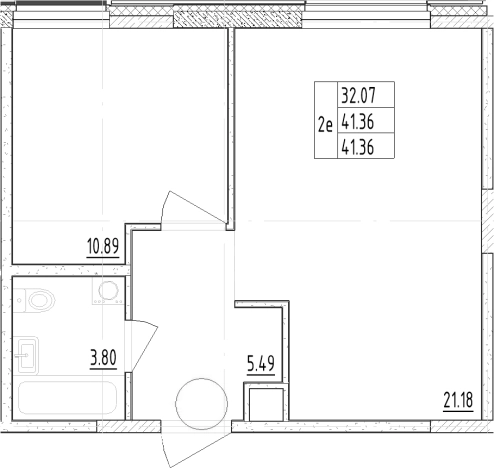 Купить двухкомнатную квартиру у метро Чёрная речка в Санкт-Петербурге. Вариант № 6209679, 0, площадь -  квм, цена 9444142 рублей