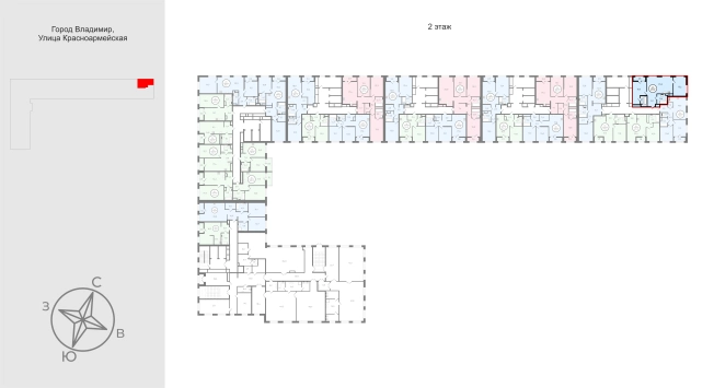 Купить двухкомнатную квартиру в новостройках в Владимирской области. Вариант № 9519140, 0, площадь -  квм, цена 10140000 рублей