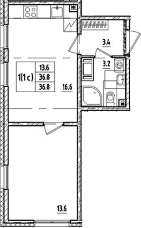 Купить двухкомнатную квартиру в новостройках в ЖК Октябрьская набережная в Санкт-Петербурге. Вариант № 9206432, 0, площадь - квм, цена 9790603 рублей