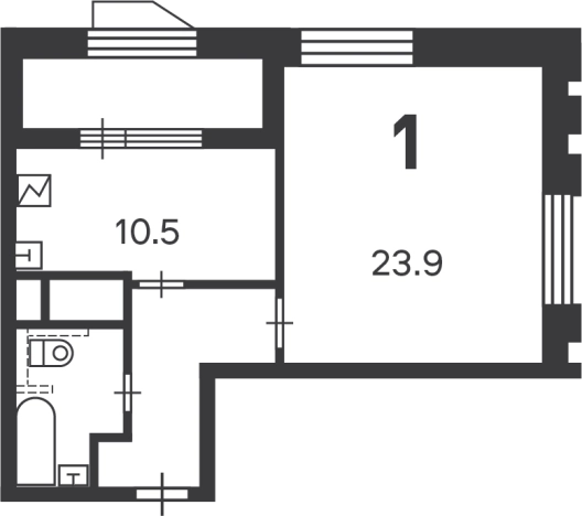 Купить квартиру в Москве. Вариант № 10238813, 6, площадь - квм, цена 24297892 рублей