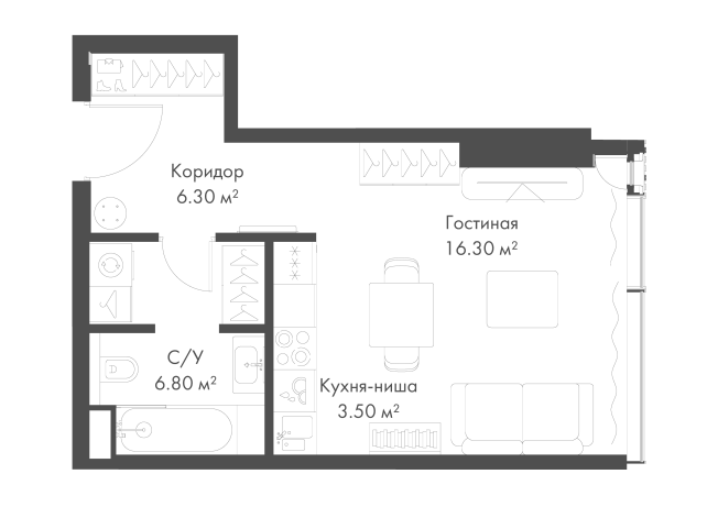 Купить Студию в районе Беговой в Москве. Вариант № 10230430, 0, площадь -  квм, цена 31982090 рублей